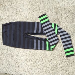 K-DEER striped jogging leggings S/XS